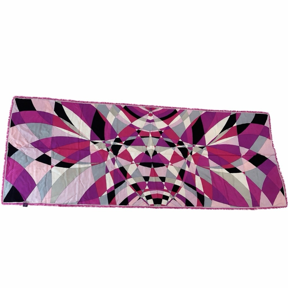 Large Emilio pucci multicolor shawl scarf